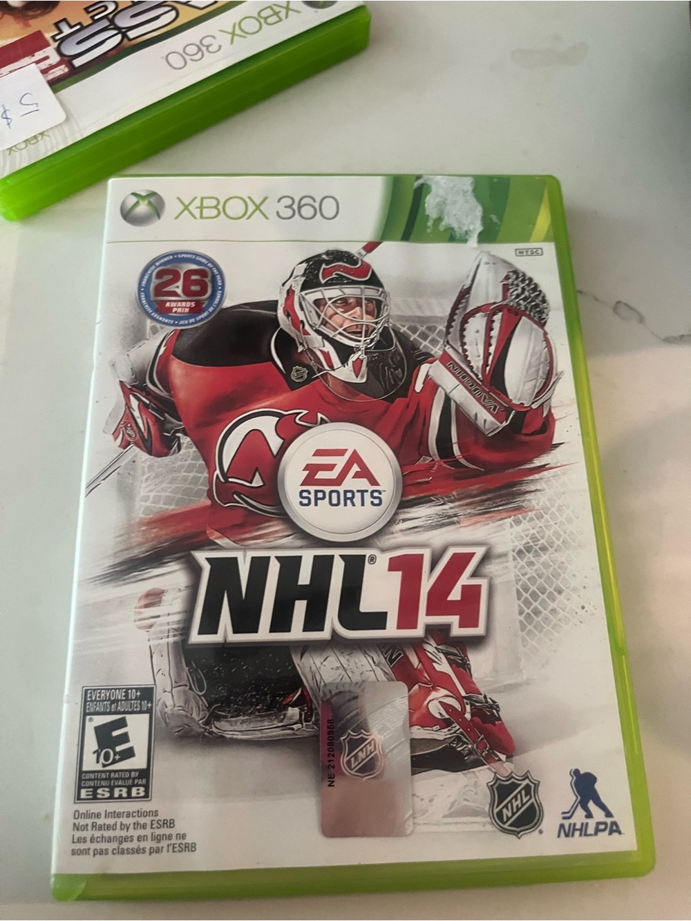 Microsoft Xbox 360 Game Case Back Cover – Green, Red, White